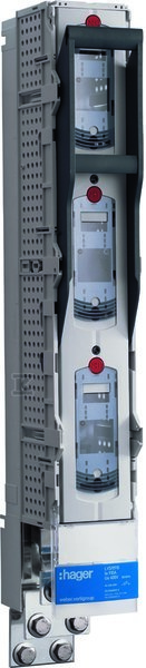 Rozłącznik bezpiecznikowy zabezpieczenie transformatora NH3 3P 910A 400VAC szyny 185 mm zaciś śrubowy M12 LVSR910LLP