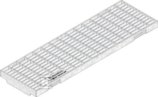 Ruszt kratowy FASERFIX KS 100 MW 30/10, ocynkowany, klasa C 250 8155