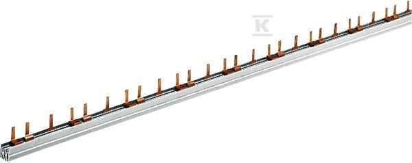 Szyna grzebieniowa kołkowa pozioma 3P 10 mm2 do mod. rozłączników bezpiecz. L7xM KB309N