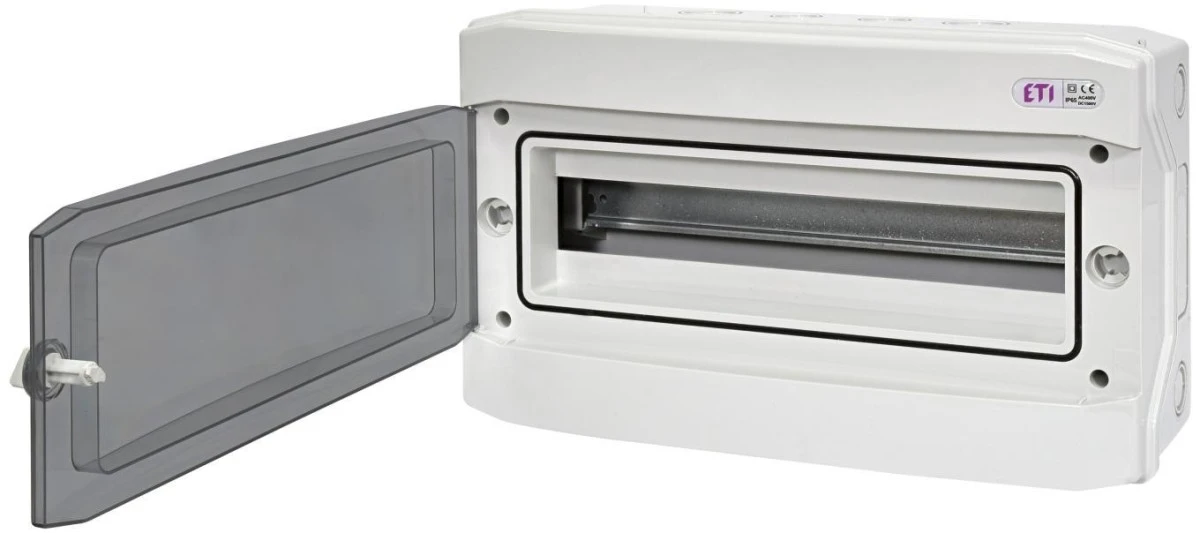 Obudowa natynkowa 18 mod. IP65 drzwi transparentne ECH‑18PT 001100350