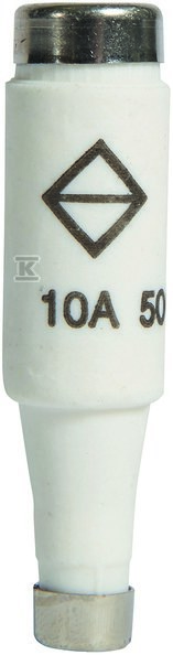Wkładka bezpiecznikowa NDZ DI/E16, wykonanie szybkie F 10A 500VAC LNDZF10