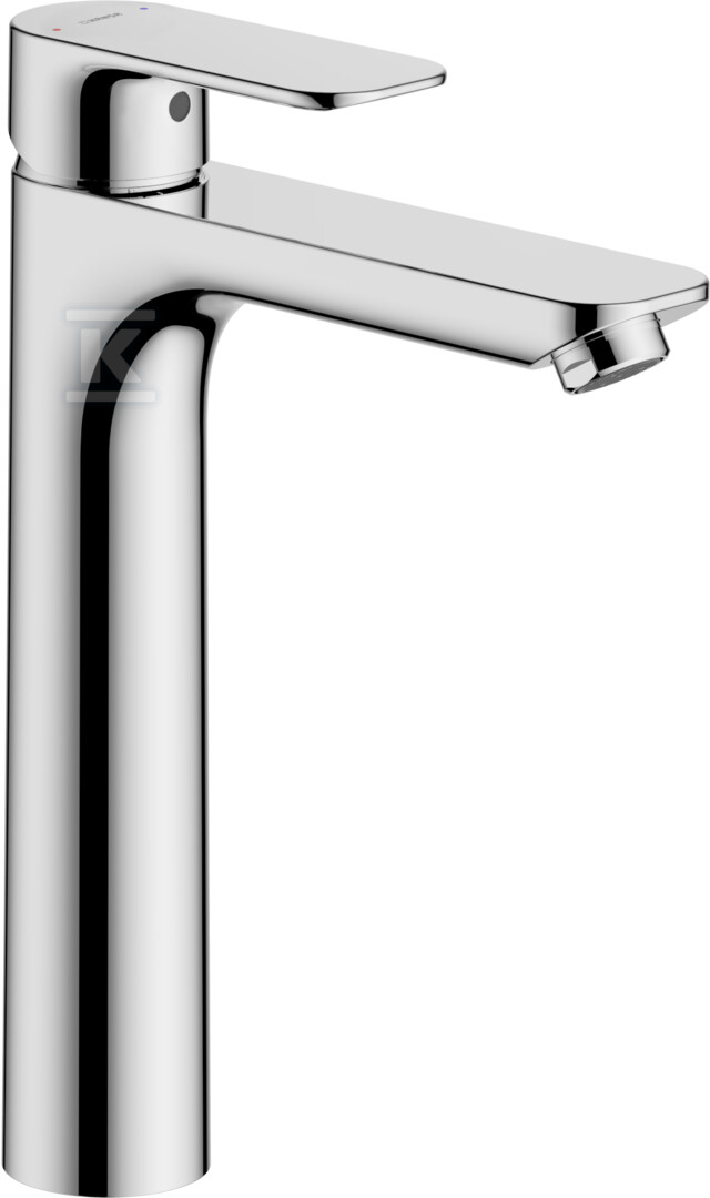 Bateria umywalkowa nablatowa jednouchwytowa HANSABASIC, zasięg: 150 mm, kolor: chrom 55472203