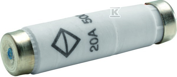 Wkładka bezpiecznikowa NDZ DI/E16, wykonanie zwłoczne gG 20A 500VAC LNDZ20