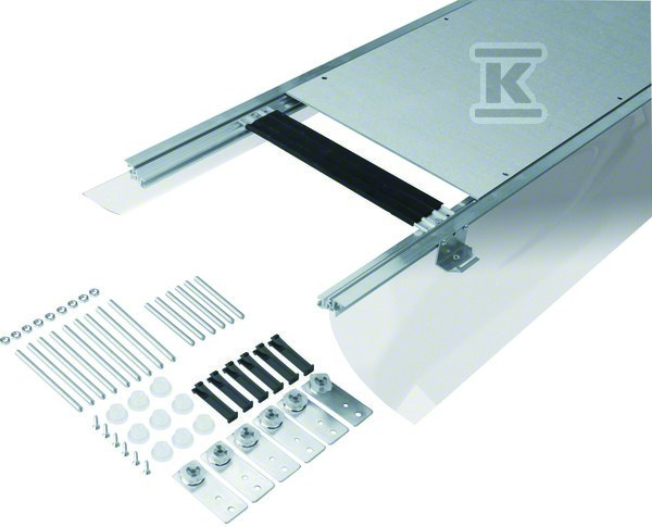 Kanał współpoziomy boczna folia ochronna BKF 400x(145-190) mm stal, TEHALIT.BK BKF400145