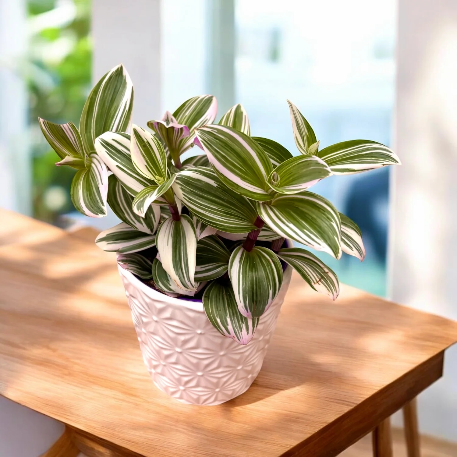 Tradescantia albiflora 'Nanouk’ D12 (5 plante/ghiveci)