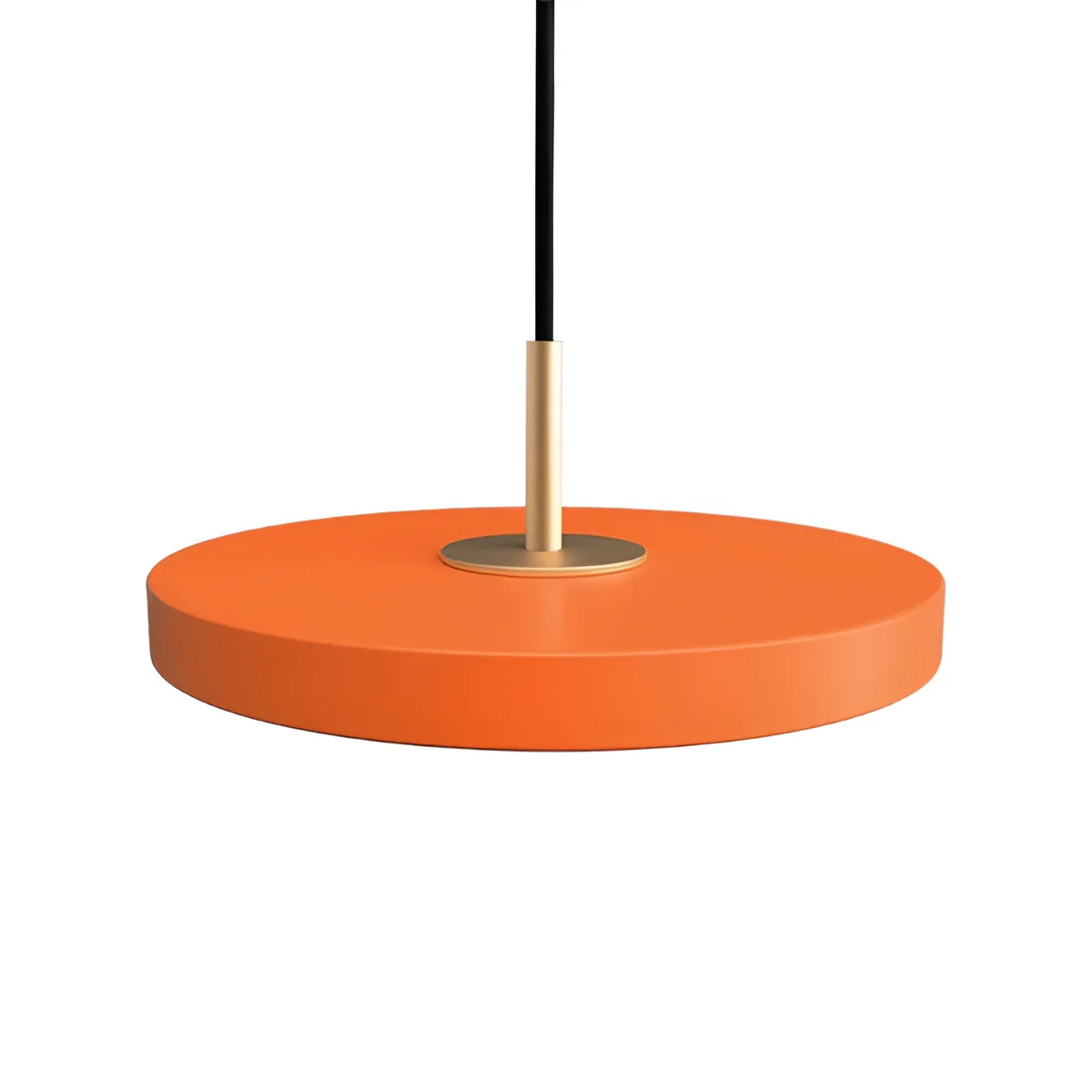 Lampa wisząca ASTERIA MICRO pomarańczowy ze złotą wstawką