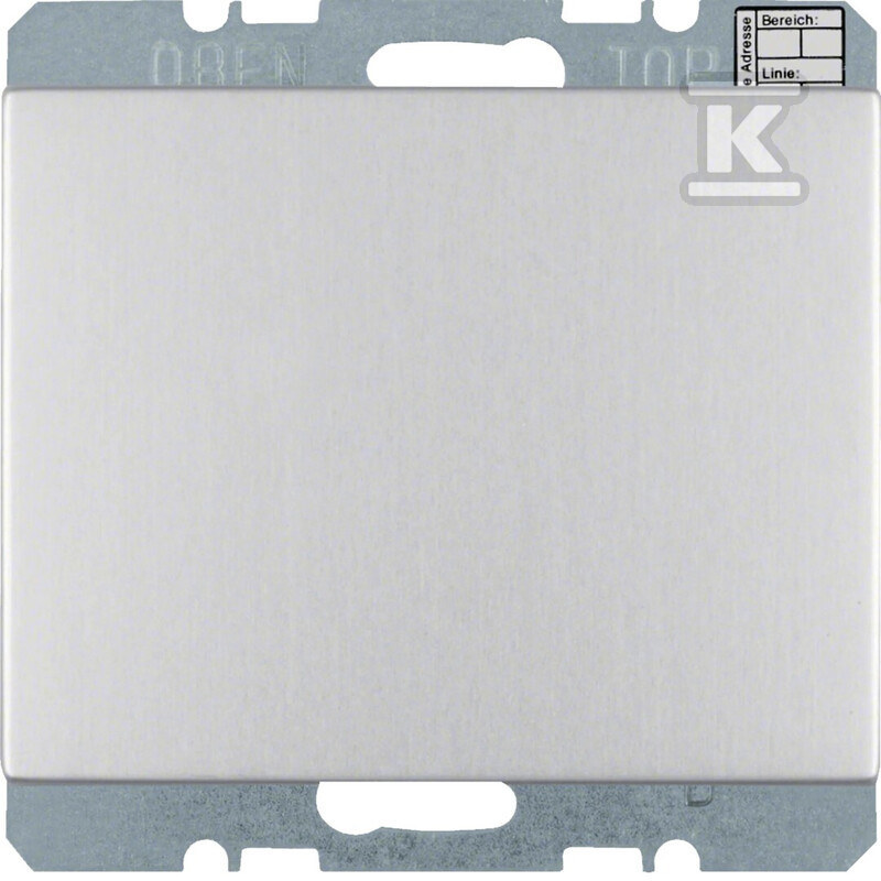 Czujniki CO2 i wilgotności z regulacją temperatury alu, KNX BERKER K.5 75441371