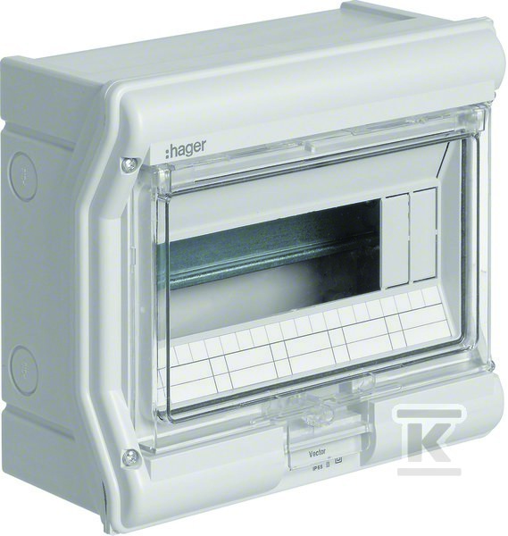 Rozdzielnica natynkowaVectorII IP65 10 modułowa VE110L