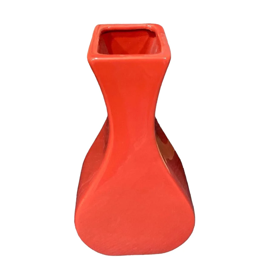 Vaza ceramica rosie
