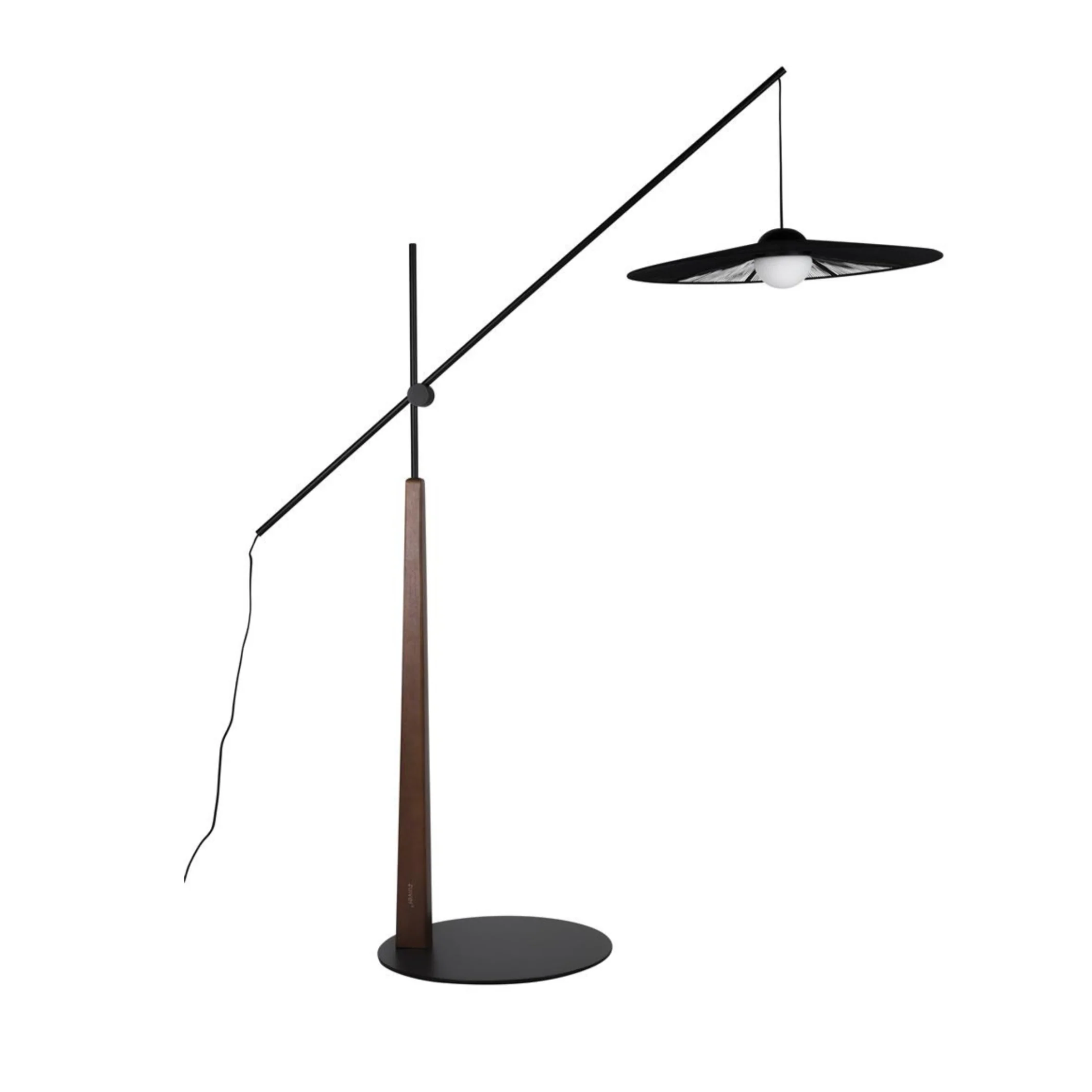 Lampa podłogowa BELLE czarny