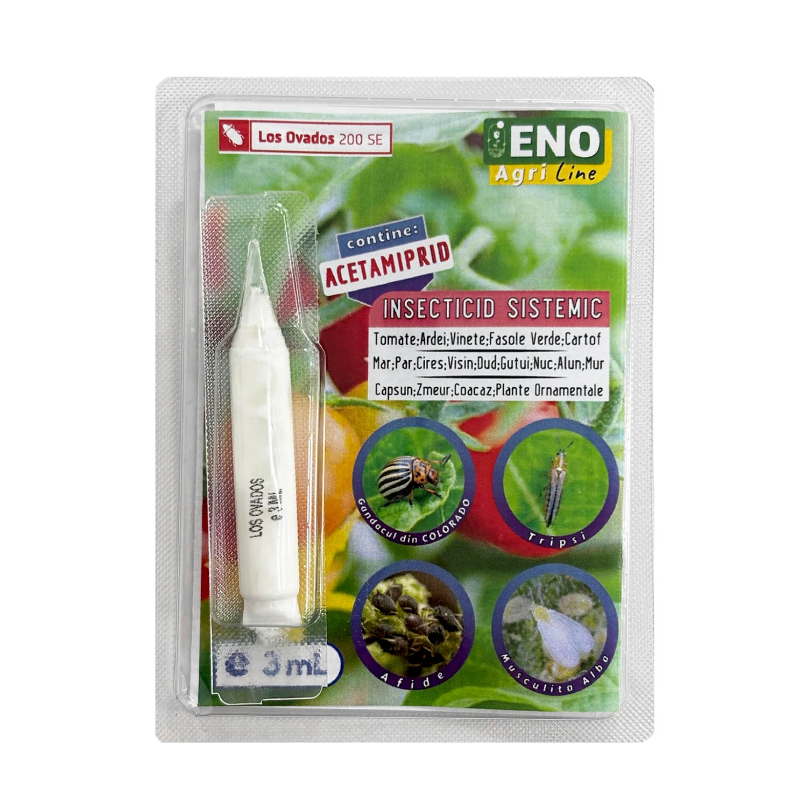 LOS OVADOS 200 SE (echivalent Mospilan) – insecticid sistemic modern