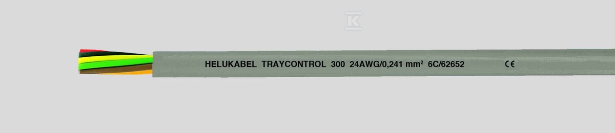 Przewód elastyczny TRAYCONTROL 300 4XAWG20/0,75 TRAYCONTROL 300 62675