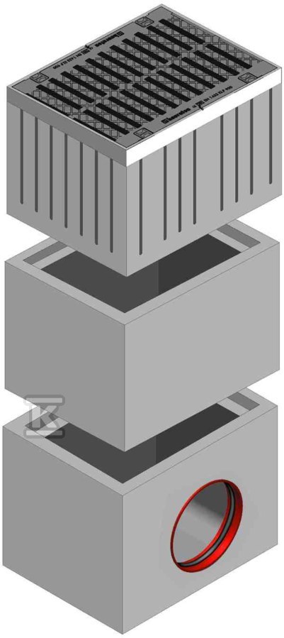 Studzienka wielofunkcyjna FASERFIX SUPER, element pośredni 4054