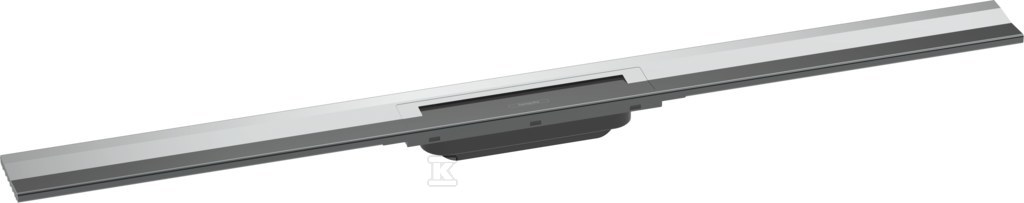 Element zewnętrzny odpływu RainDrain Flex 1000 – możliwość przycięcia, montaż przy ścianie chrom 56053000