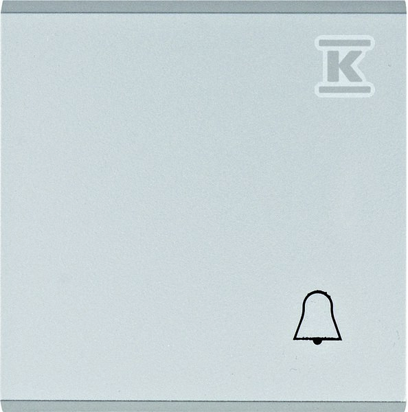 LUMINA Klawisz z symbolem Dzwonek, srebrny WL6012