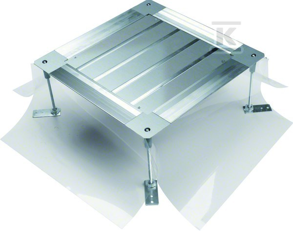 Puszka podłogowa uniwersalna na nóżkach rozmiar 3 215-265 mm stal, TEHALIT.UK UDH3215265