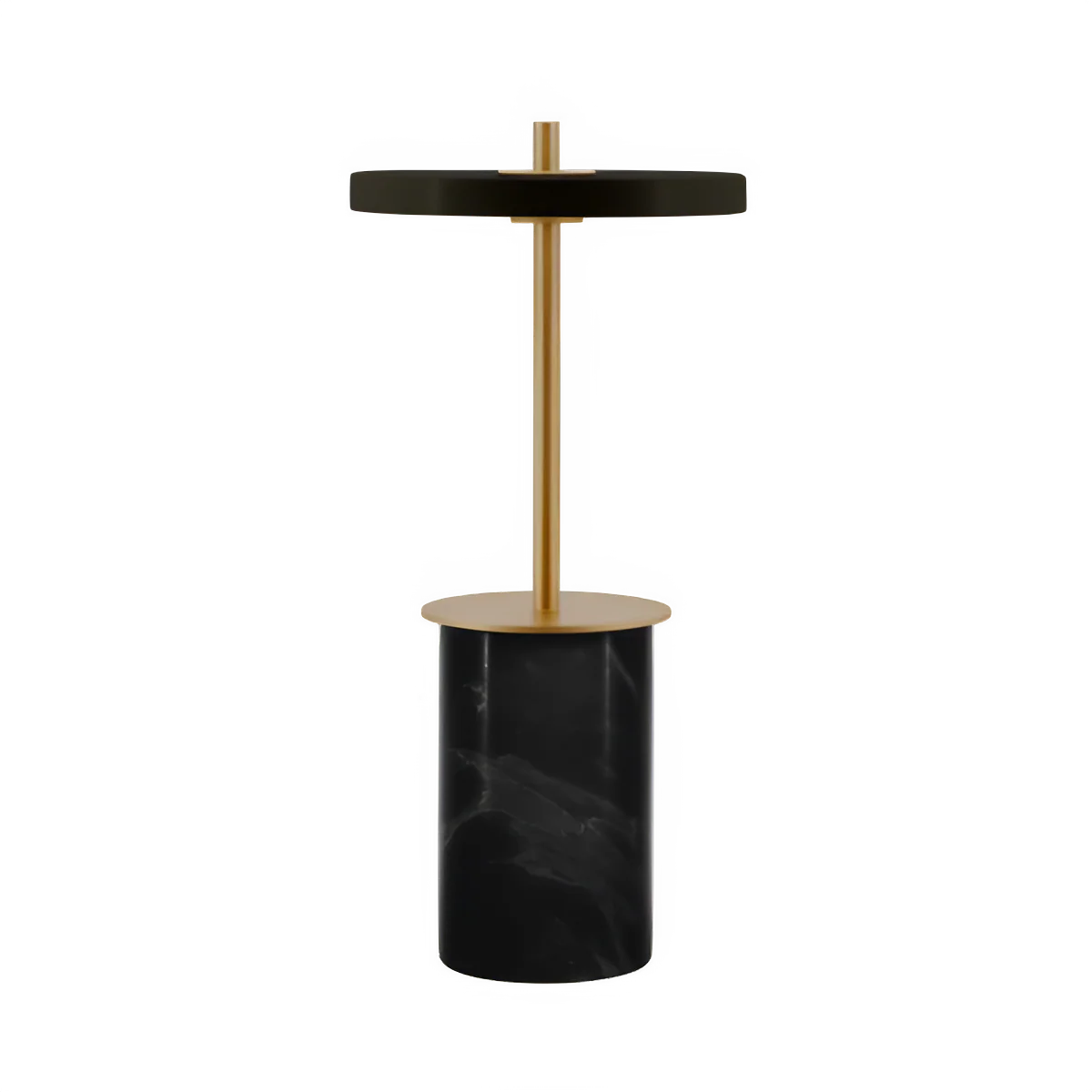 Lampa stołowa ASTERIA MOVE MINI czarny marmur ze złotą wstawką