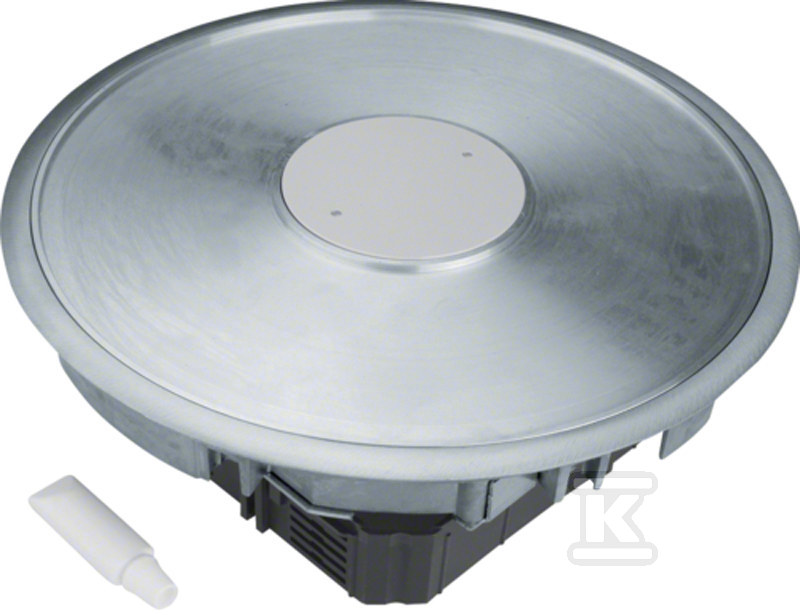 Punkt zasilania podłogowy tubus R2 3 mm podłoga podniesiona aluminium, TEHALIT.VE-EE VANR2003