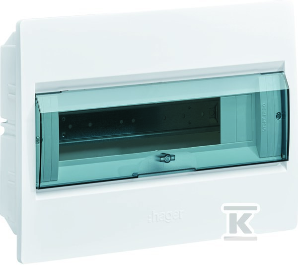 Rozdzielnica COSMOS 1x12M p/t, IP40, drzwi transparentne VR112TP