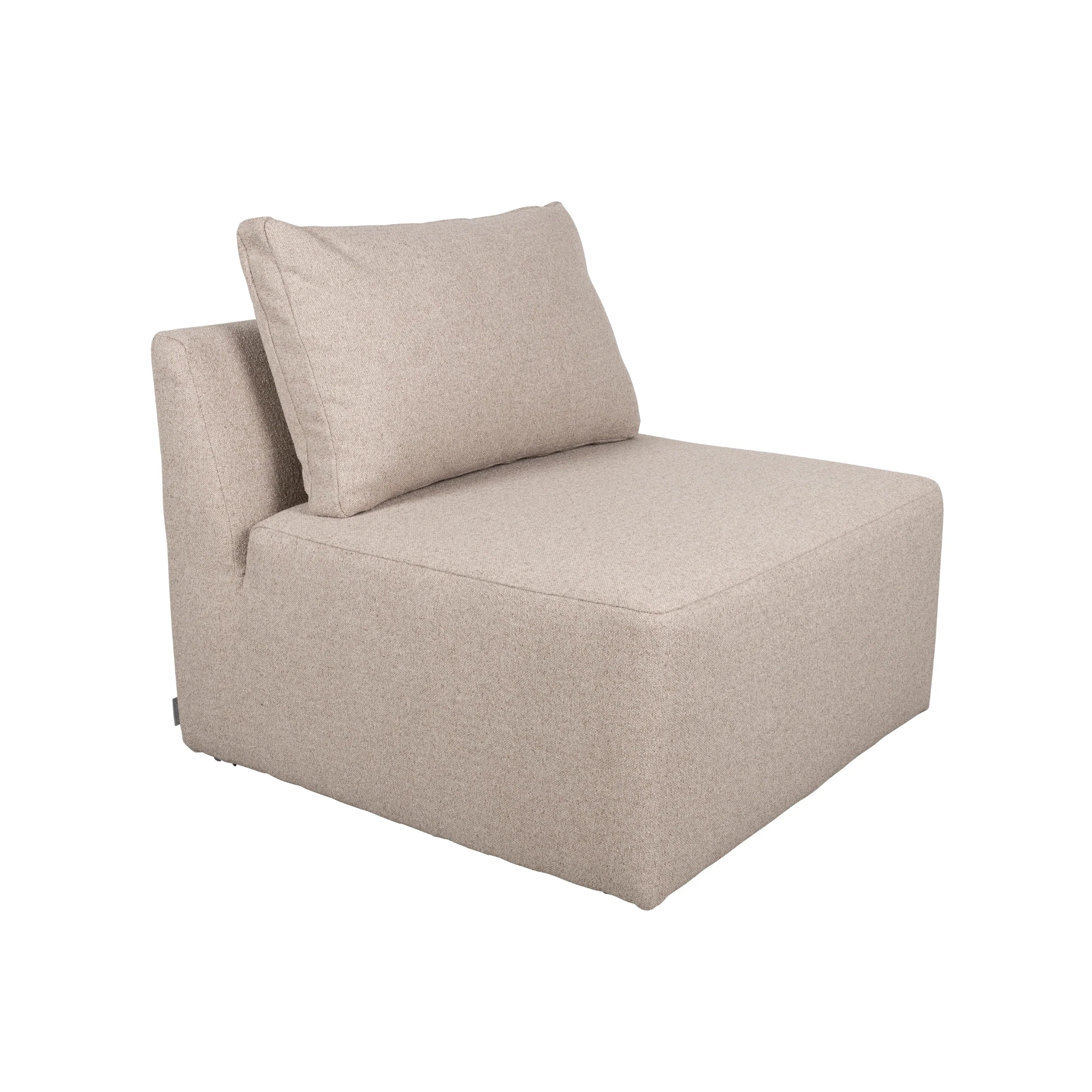 Sofa modułowa PROSPER – element środkowy cappuccino