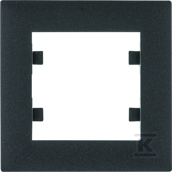 LUMINA Intense Ramka 1-krotna, czarny WL5513