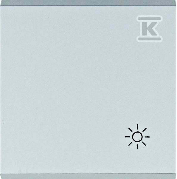 LUMINA Klawisz z symbolem Światło, srebrny WL6022