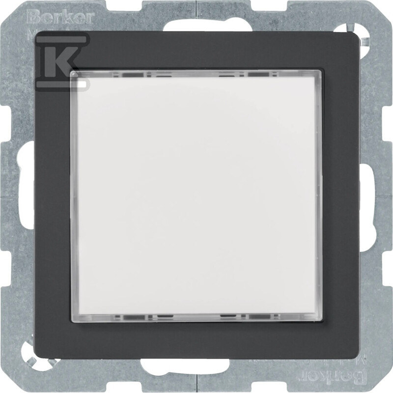 Sygnalizator świetlny LED podświetlenie białe, antracyt aksamit, Q.X 29536086