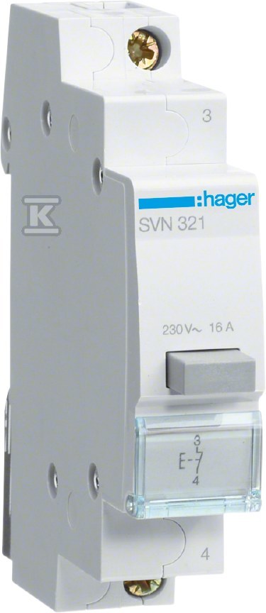 Przycisk sterowniczy 16A, 1R SVN321