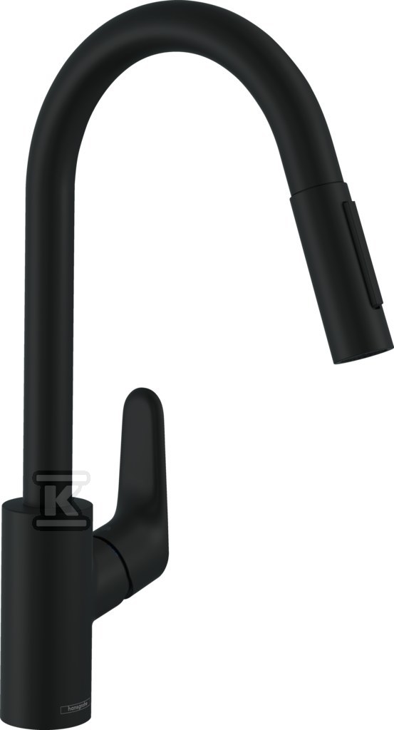 Bateria zlewozmywakowa Focus M41 jednouchwytowa 240, wyciągana wylewka, 2jet 31815670