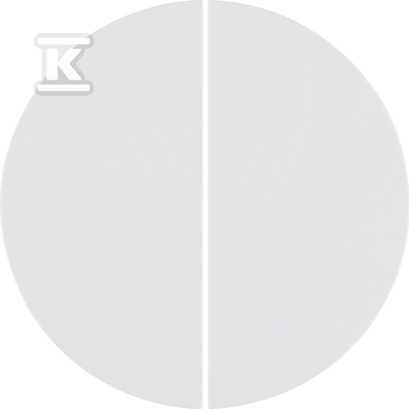 Przycisk 2-krotny biały , quicklink, R.X/1930/GLAS KNX RF 85146139