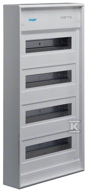Rozdzielnica natynkowa 4R/48M II kl IP30, QC VA48BN