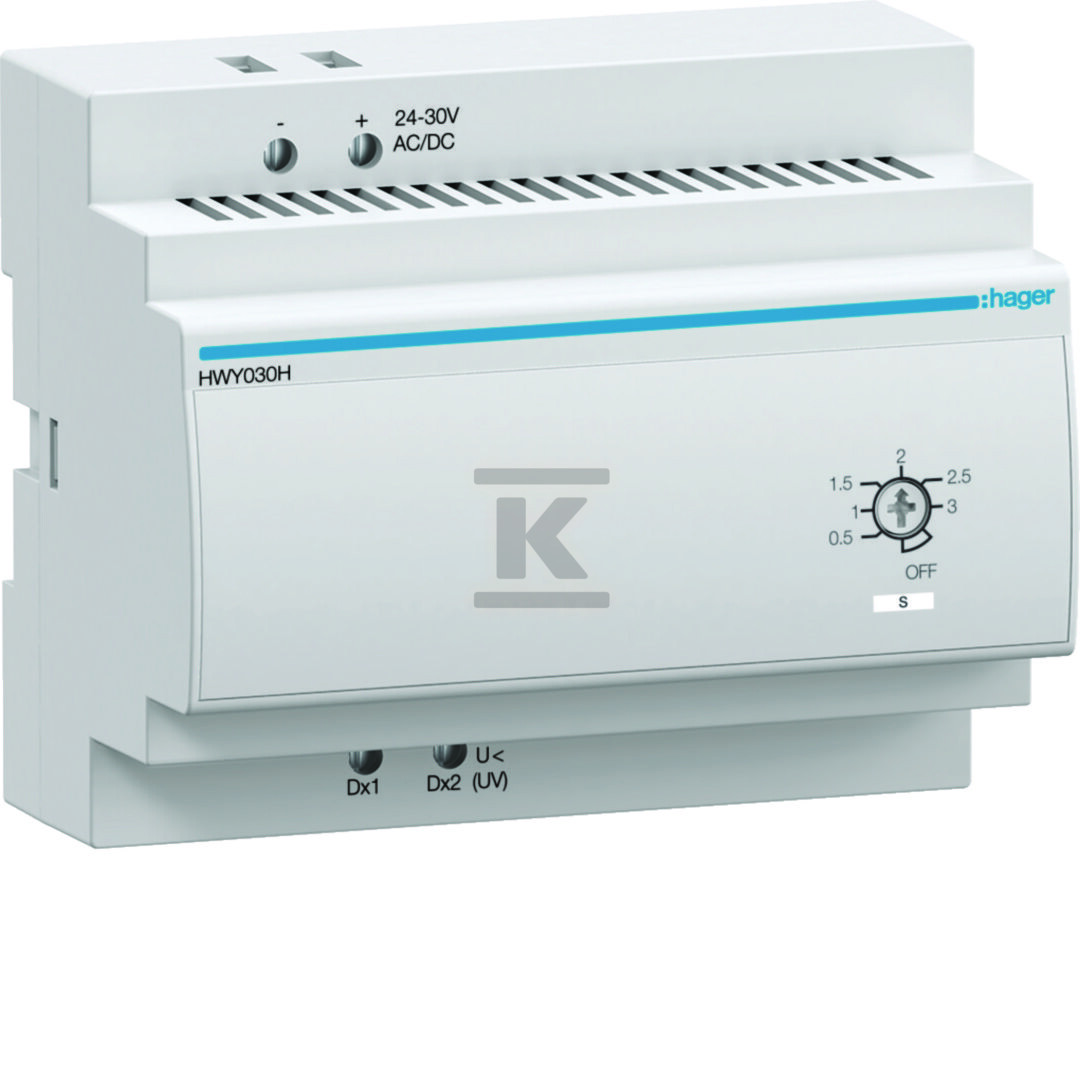 Moduł podnapięciowy UV opóźnienia 24-30V AC/DC (UVTC) HWY030H