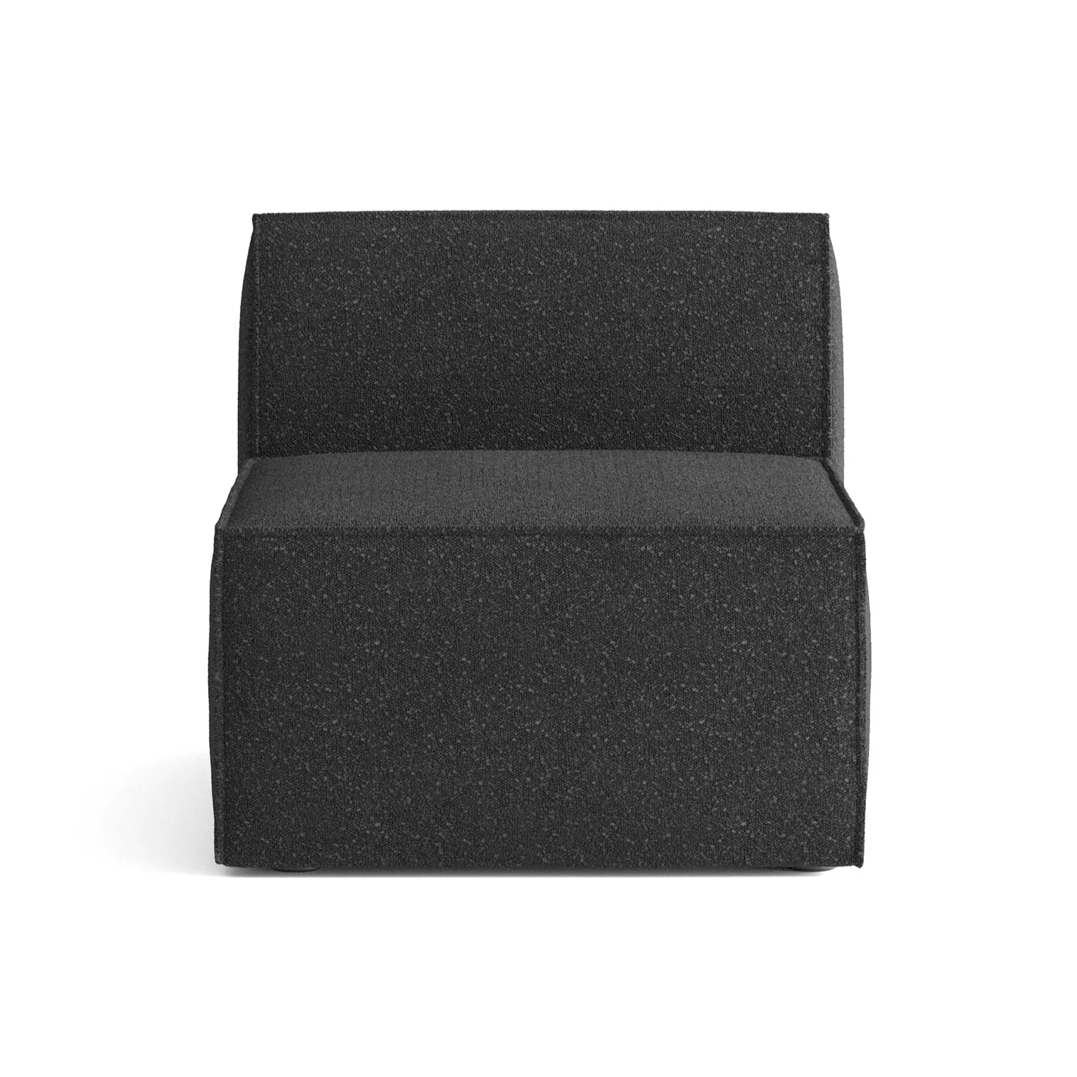 Sofa modułowa ANDO – moduł środkowy czarny