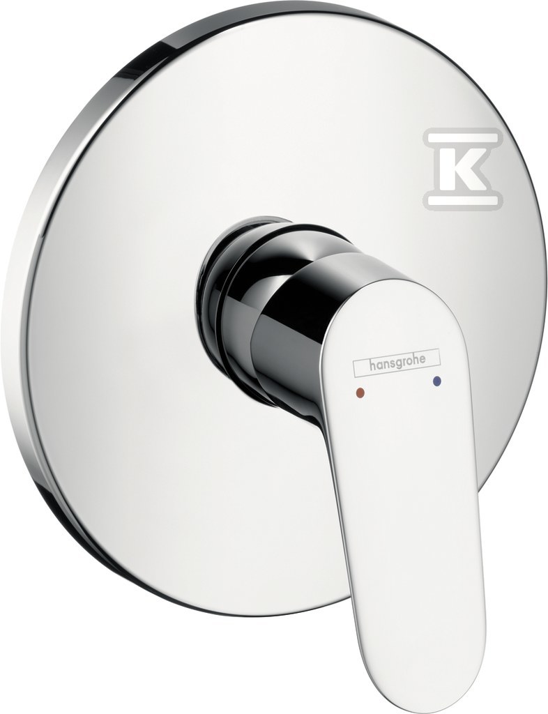 Bateria prysznicowa Hansgrohe Focus E2 jednouchwytowa podtynkowa, element zewnętrzny chrom 31965000