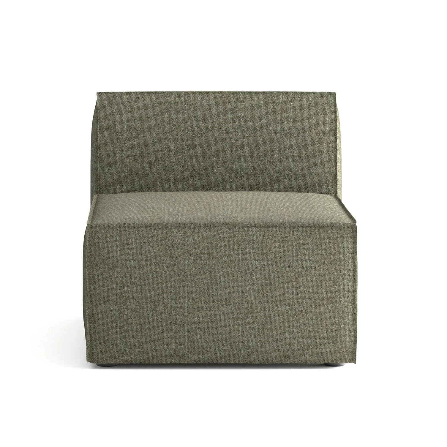 Sofa modułowa ANDO – moduł środkowy zielony
