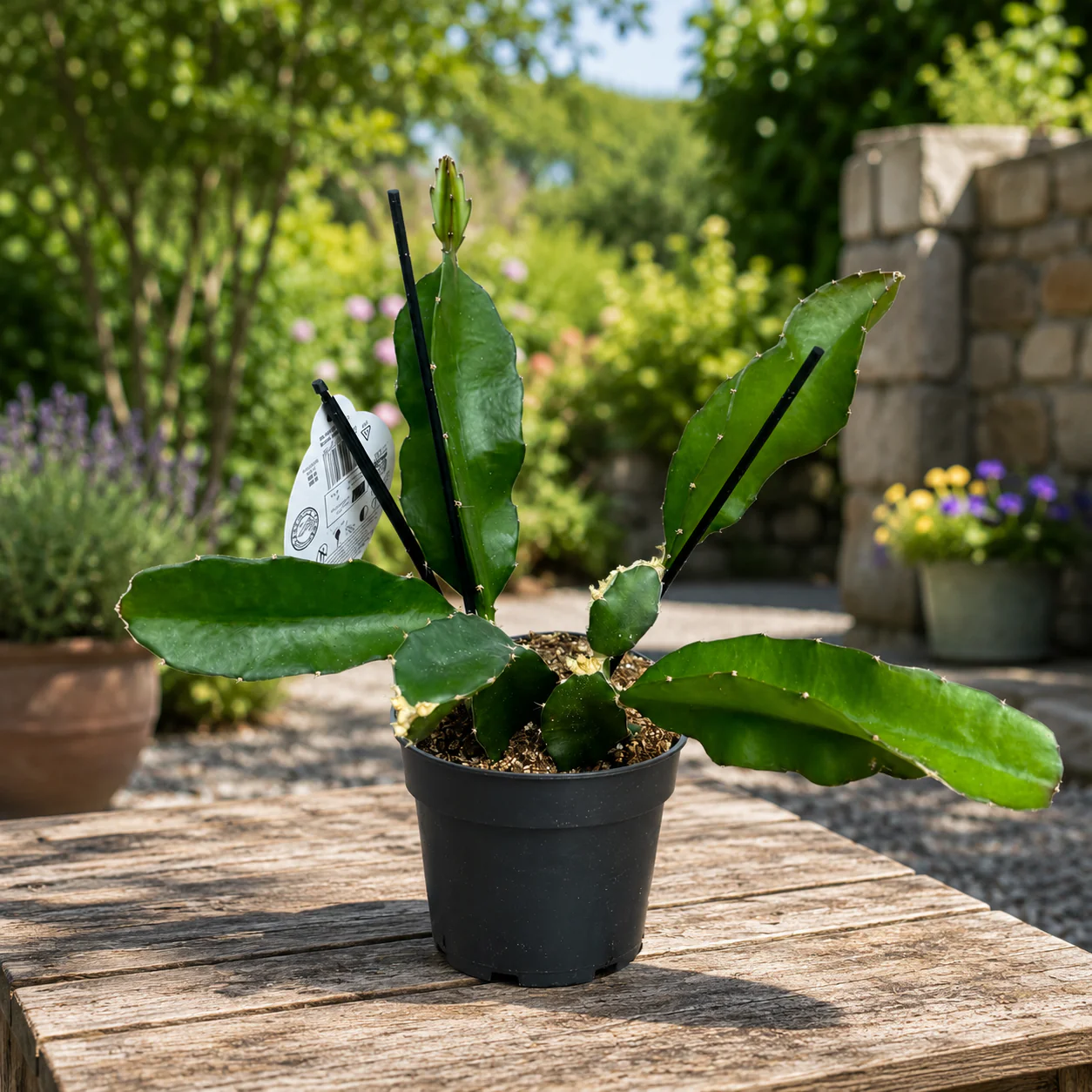 Cactus Hylocereus undatus – fructul dragonului (2 plante/ghiveci)