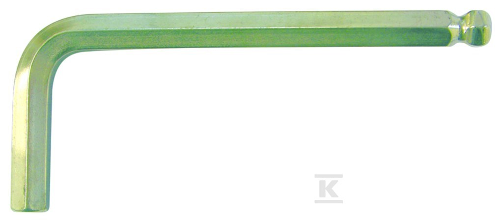 Klucz imbusowy z grotem kulowym rozmiar 10 100909