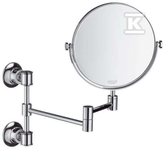 Lustro kosmetyczne Hansgrohe Axor Montreux – nikiel szczotkowany 42090820