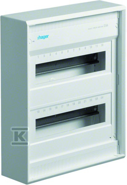 Rozdzielnica natynkowaVolta IP302x12 (24) modułowa VA24B