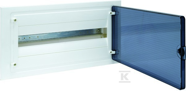 Rozdzielnica podtynkowa Golf IP40, drzwi transparentne, 22 modułowa VF122TD