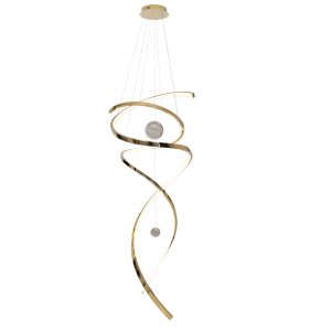 LAMPA  RITZ ZŁOTY OD MAXLIGHT P0427D