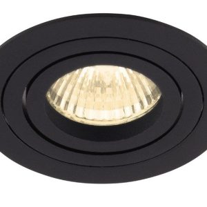 OŚWIETLENIE TECHNICZNE WPUSZCZANE SIGNAL CZARNY OD MAXLIGHT H0086