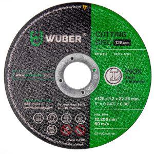 Tarcza do metalu 125×1,2 mm WUBER