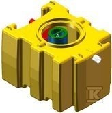 Separator koalescencyjny KPE 03 – polietylenowy, przepustowość maks. 3 l/s, króćce z PE – AQUAFIX 10PE 383503