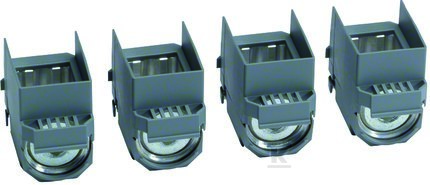 Zaciski klatkowe Al/Cu x250 4P HYB002H