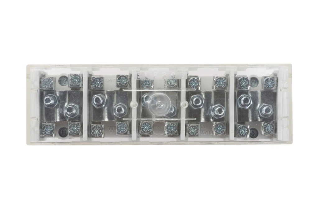 Odgałęźnik instalacyjny 5‑torowy (zacisk: 5x2x35mm2 ‑5x4x16mm2) LZ5x35/16 wyk.22P 84037002