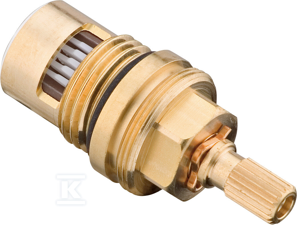 Element odcinający Hansgrohe ceramiczny, zamykanie lewostronne chrom 94008000
