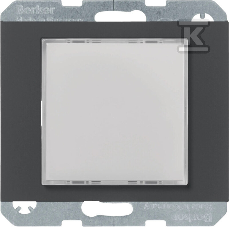 Sygnalizator świetlny LED podświetlenie białe, antracyt mat, K.1 29537006