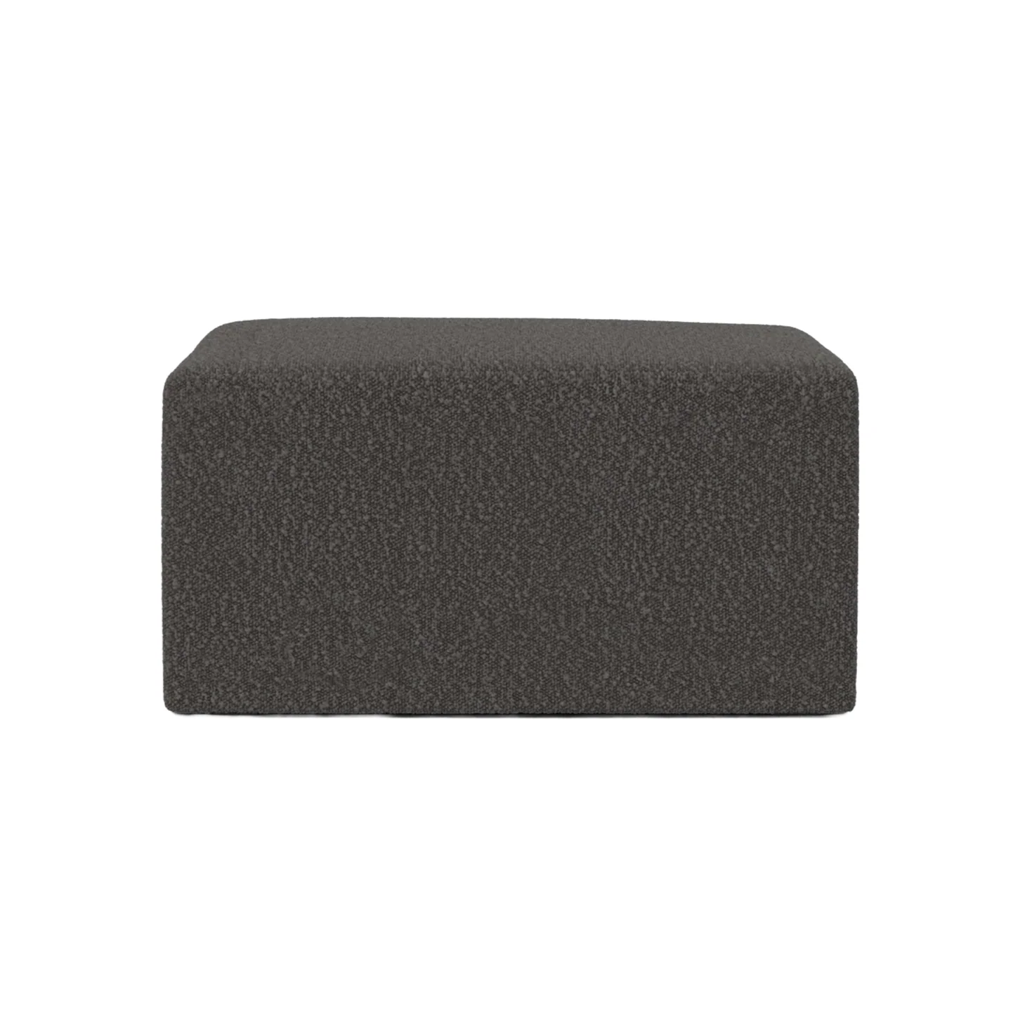 Sofa modułowa TORI – puf czarny boucle