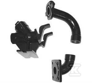 System z podłączeniem hakowym 1 1/2 cala do AP 96076089